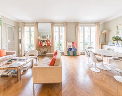 Rent Apartment Cerise Zebra Marble Saint Germain des Prés – Odéon