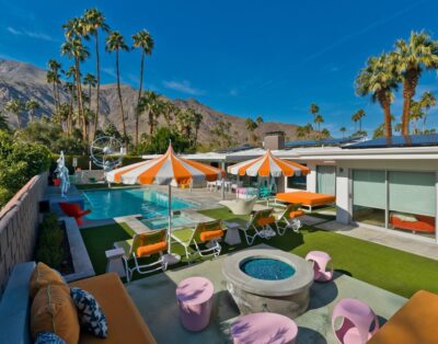Rent Apartment Charcoal Cream Palm Springs