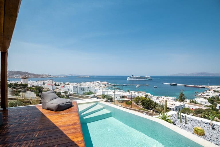 Rent Apartment Maize Peach Palm Mykonos