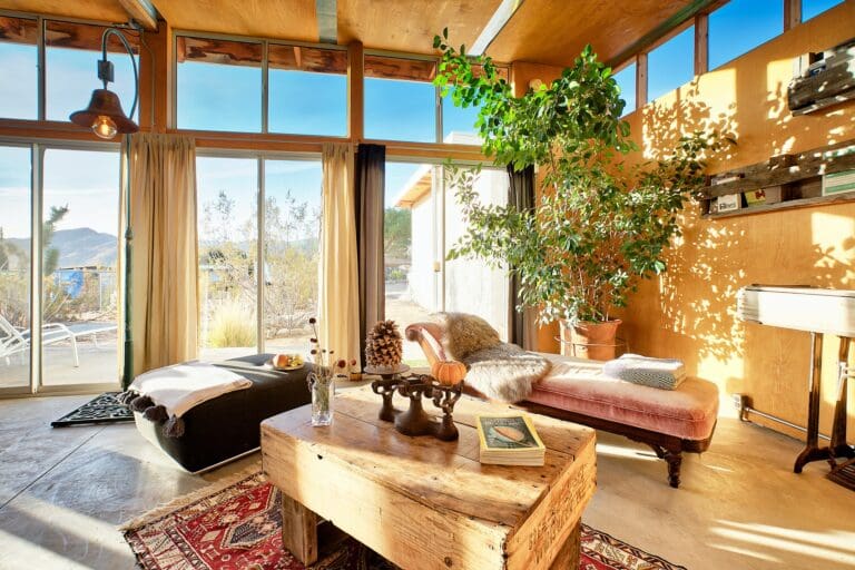 Rent House Persimmon Tiger Iron Joshua Tree National Park