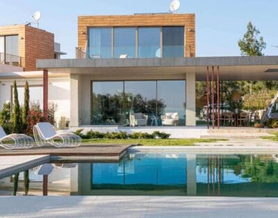 Rent Villa Gray Chusan Greece