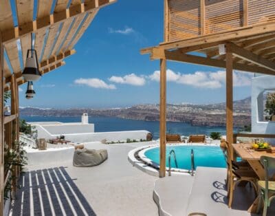 Rent Villa Grullo Whitebeam Santorini