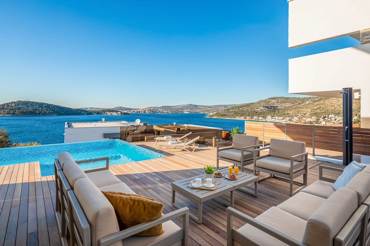 Luxury villas in Rogoznica