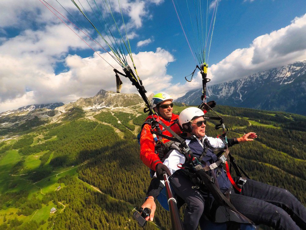 Club Med Exclusive Collection Val d’Isère: Summer Paragliding Over The Alps