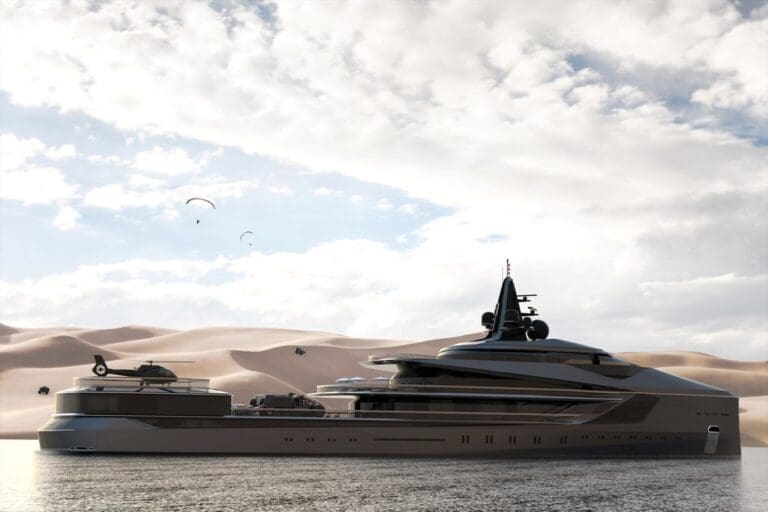 Esquel Expedition Superyacht With 2 Subs, Helicopter & Off Road Car