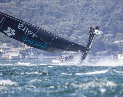 Exteme Sailing Capsize In Sydney