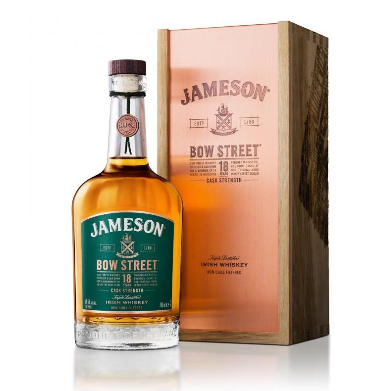 Jameson Unveils Bow Street 18 Years Cask Strength And New Cheese Pairing Ritual Ahead Of St. Patrick’s Day 2019