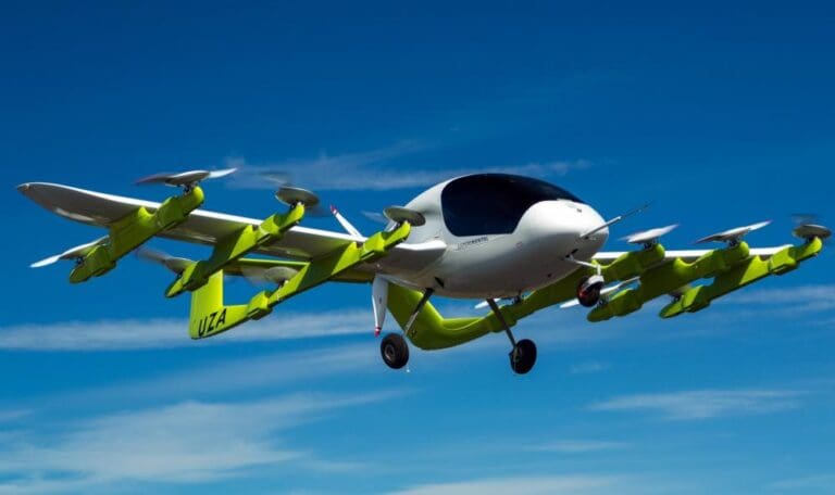 Larry Page Announces All Electric Self Flying VTOL Taxi