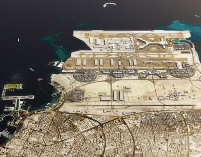 OMA Masterplans Airport City for HIA Airport in Doha, Qatar