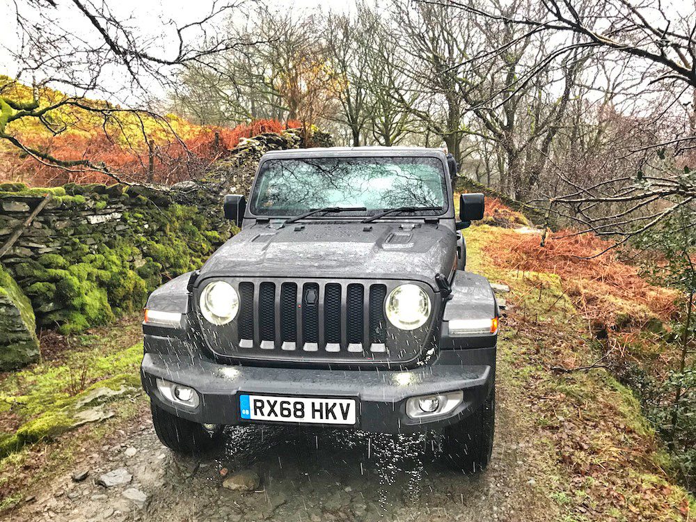 Review New Jeep Wrangler Sahara-Overland-Rubicon Launch Lake Windermere