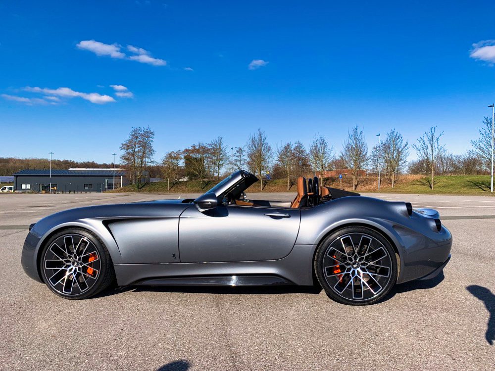 Wiesmann All Electric Convertible Sports Car Project Thunderball Launch At Wiesmann Factory