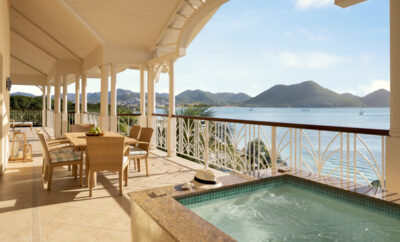 Rent Beachfront Pool Villa Suite Saint Lucia