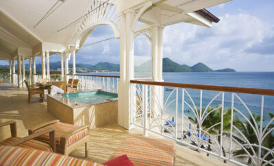 Rent Ocean Pool Villa Suite Saint Lucia