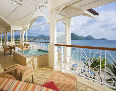 Rent Ocean Pool Villa Suite Saint Lucia