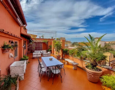 Rent Terracotta Terrace Apartment Italy