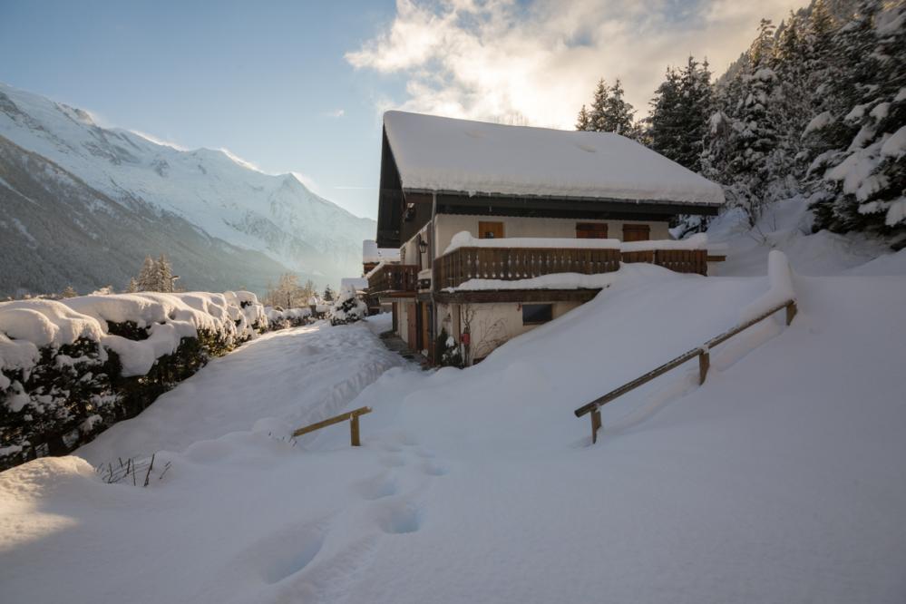 Luxury ski chalet rental Chamonix France — private chalet in town