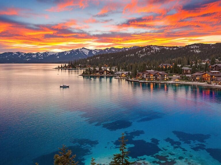 Scopri Fughe di Lusso e Panorami Suggestivi a Lake Tahoe: Una Guida a Ritiri Opulenti e Paesaggi Mozzafiato