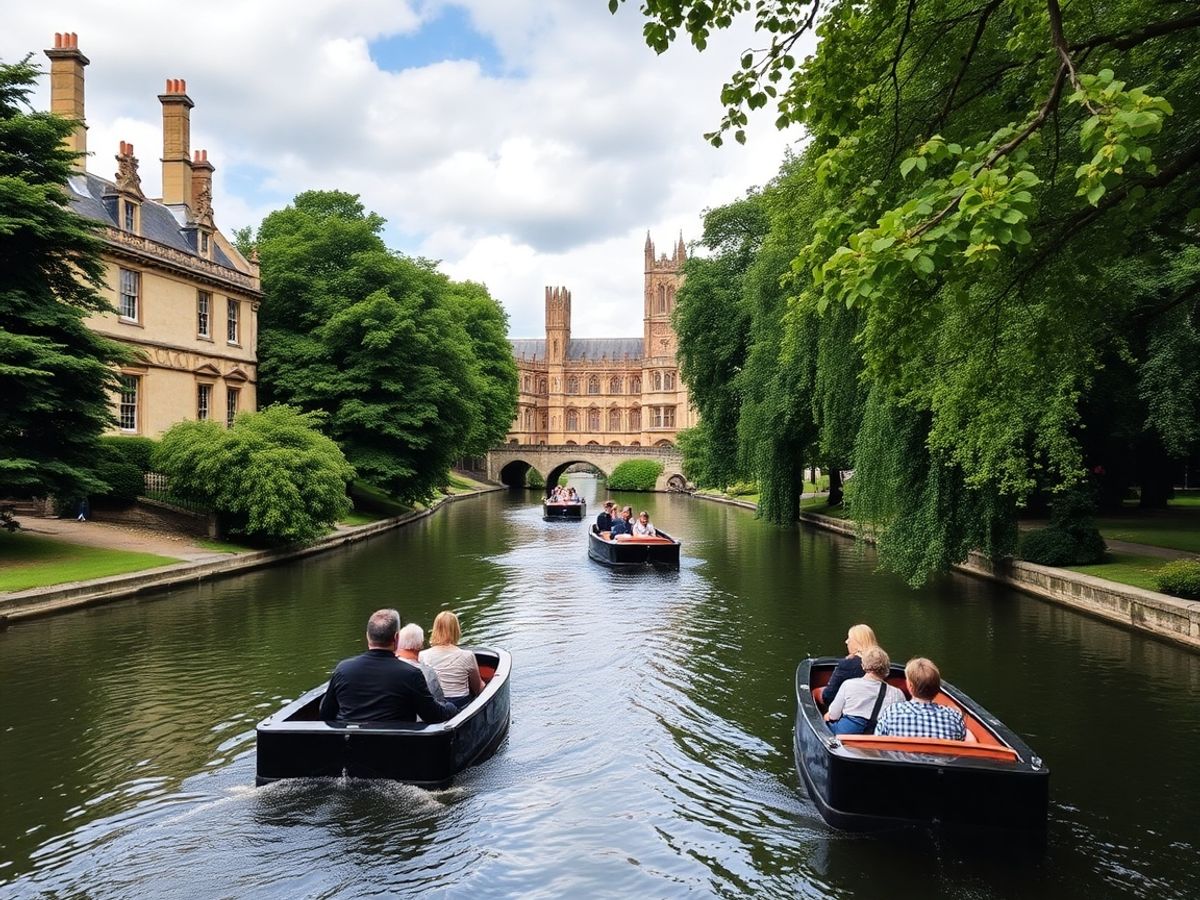 Udforskning af Cambridge: Din ultimative rejseguide til punting, historiske kollegier og den naturskønne flod Cam