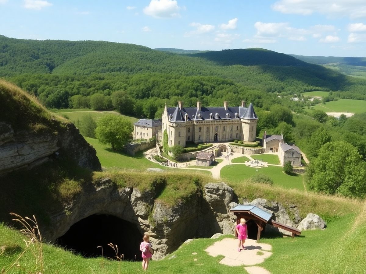 Dordogne pour les familles : Châteaux, Grottes et Exploration de la Campagne de Luxe
