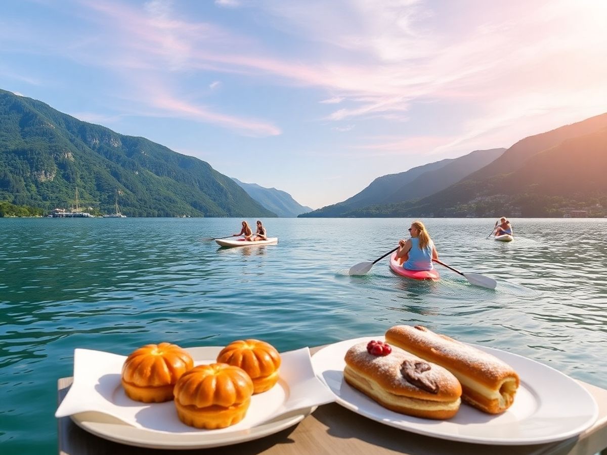 Des sorties en paddle à la pâtisserie : des journées en famille élégantes à Annecy