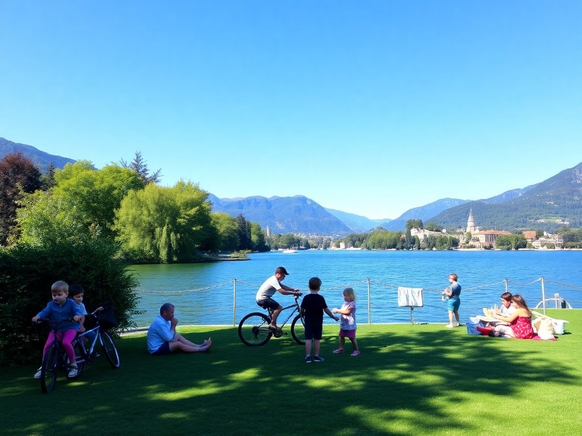 Annecy mit Kindern: Luxus am See und Outdoor-Familienvergnügen