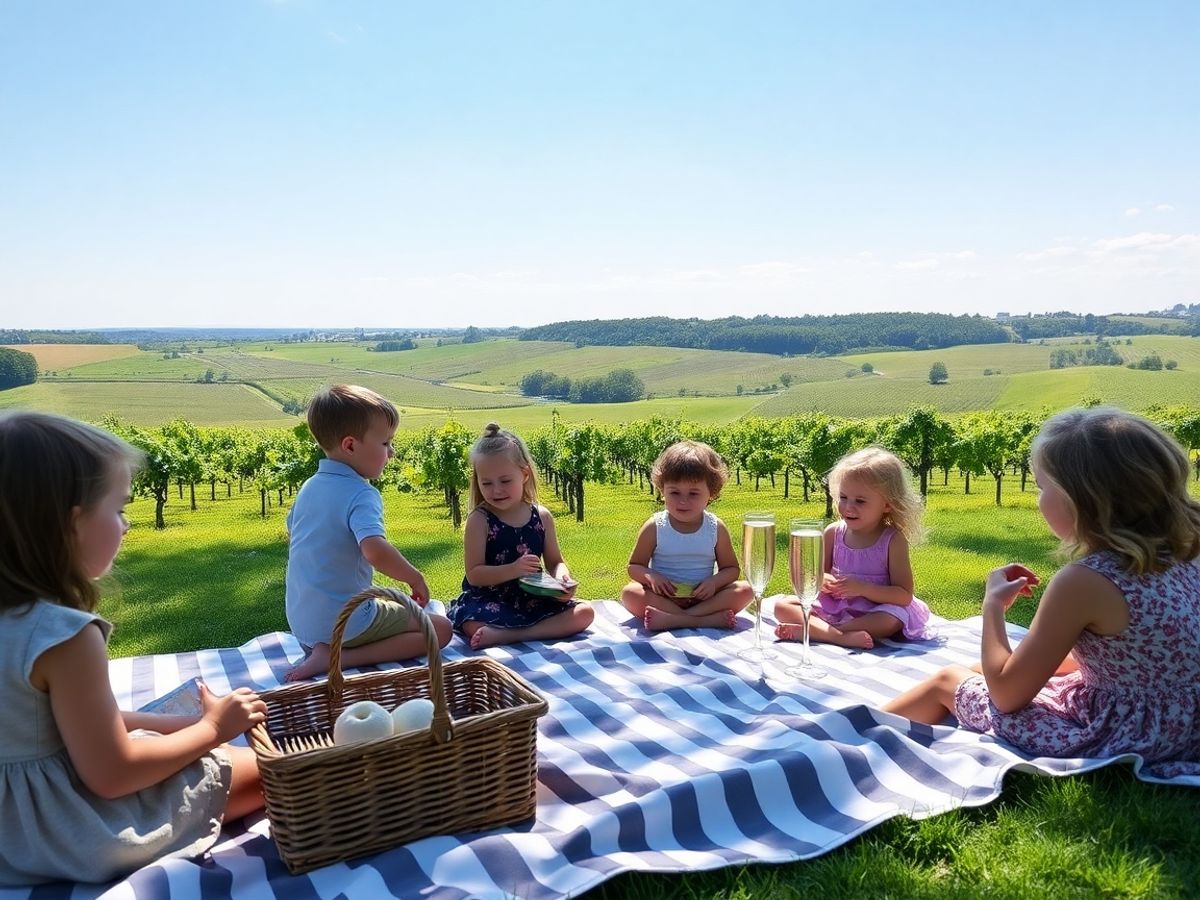 Champanhe com Crianças: Guia de Viagem em Família para Reims, Épernay e Escapadas Elegantes