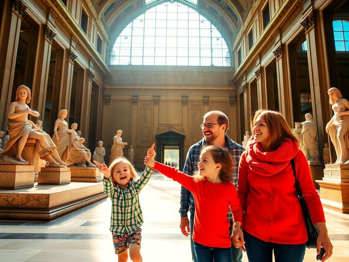 Itinéraire de luxe à Paris pour les familles : Musées, parcs et palais adaptés aux enfants