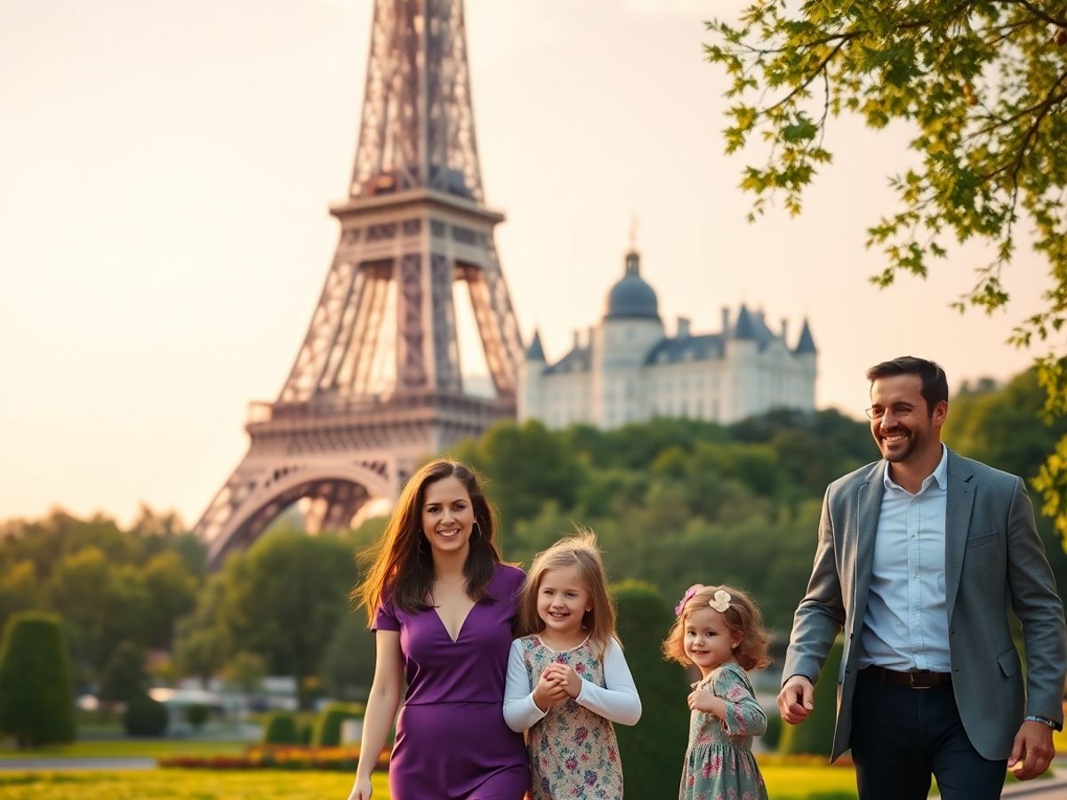 De la Tour Eiffel à Chantilly : Élégantes Escapades Familiales depuis Paris
