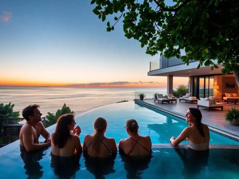 Viajes en grupo reinventados: El lujo de reservar una villa extraordinaria