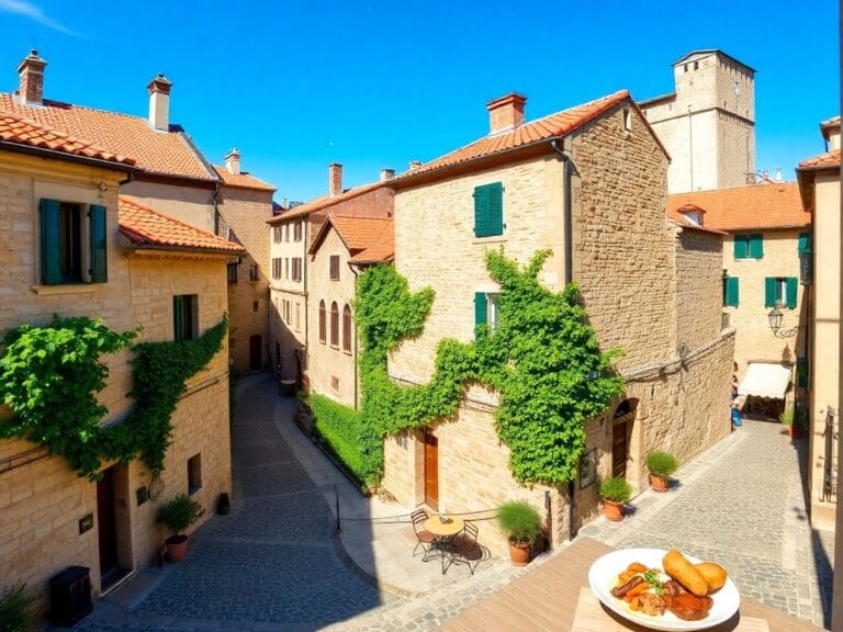 Cidade Medieval, Delícias Gourmet: Seu Guia de Viagem de Luxo