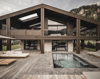 Luxury Chalet Gardena Rental in the Heart of the Dolomites – Summer & Winter Retreat with Private Spa and Pool