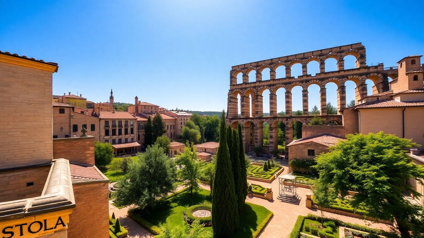 Découvrez le centre historique de Ségovie – Jardins et fêtes locales