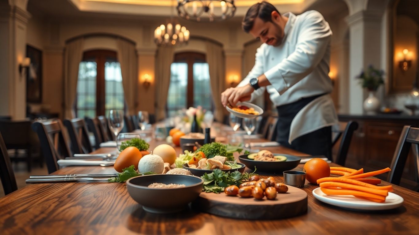A Gastronome’s Paradise: Booking a Villa with a Private Chef or Cooking Classes