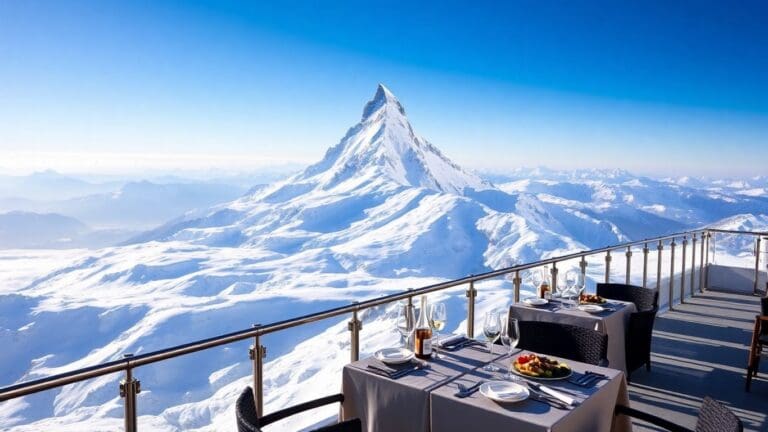 Zermatt's Majestic Experience: Gourmet On-Mountain Dining and Exclusive Matterhorn Adventures