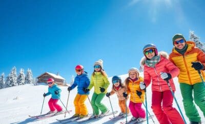 Estações de Esqui Familiares na França: Pistas Perfeitas para Todas as Idades