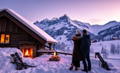 Retiros Românticos de Esqui nas Dolomitas: Romance Coberto de Neve na Itália