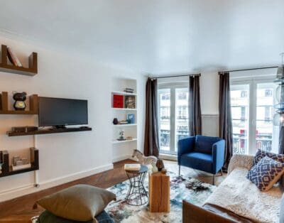 Luxury 1-Bedroom Villa in Central Paris Les Halles | Sleeps 2