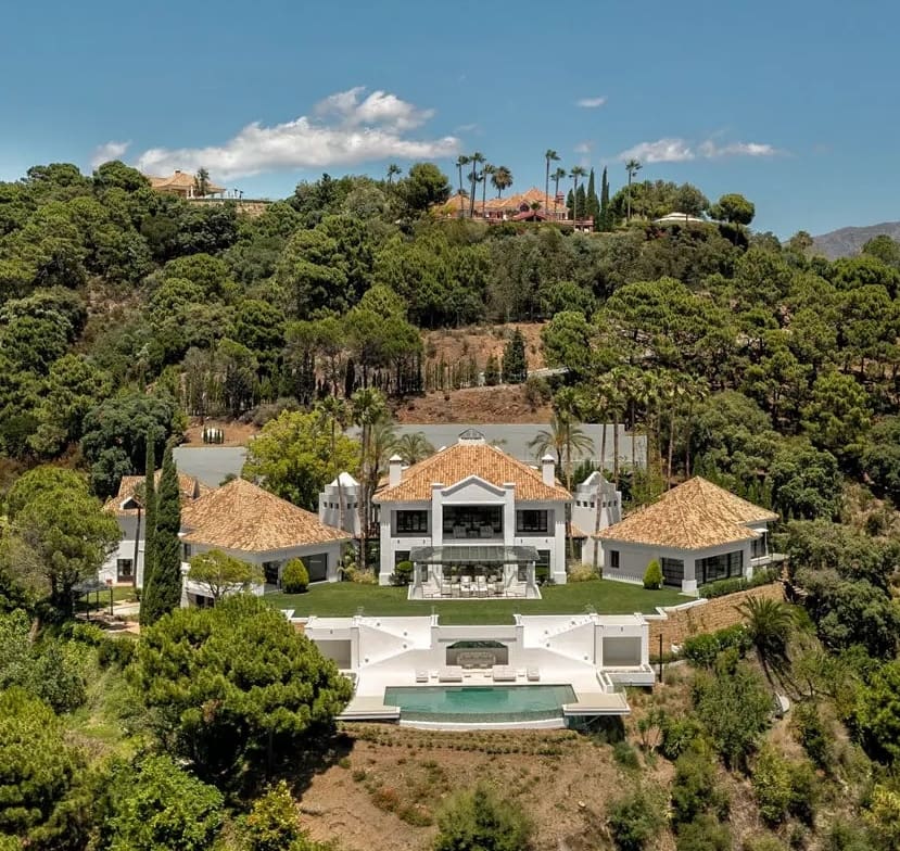 Luxury villa rental La Zagaleta Marbella Spain — Vista Preciosa private estate pool