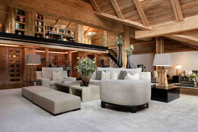 Luxury 5-Bedroom Chalet Rental – with Private Cinema & Spa Facilities – Gstaad