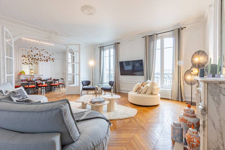 Appartement Acclimatation Neuilly: Spacious 4-Bedroom Apartment Perfect for Families, Neuilly-sur-Seine