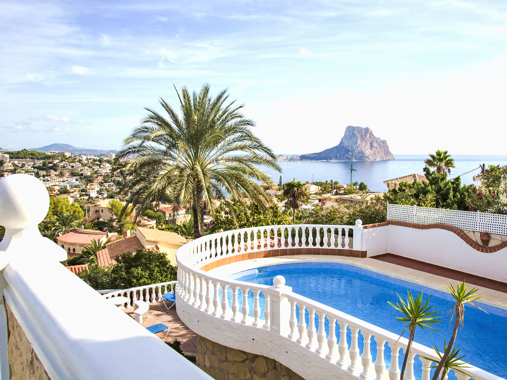 Casa Barranc Calpe: Stunning 4-Bedroom Villa with Private Pool Sea Views and Mountain Panoramas