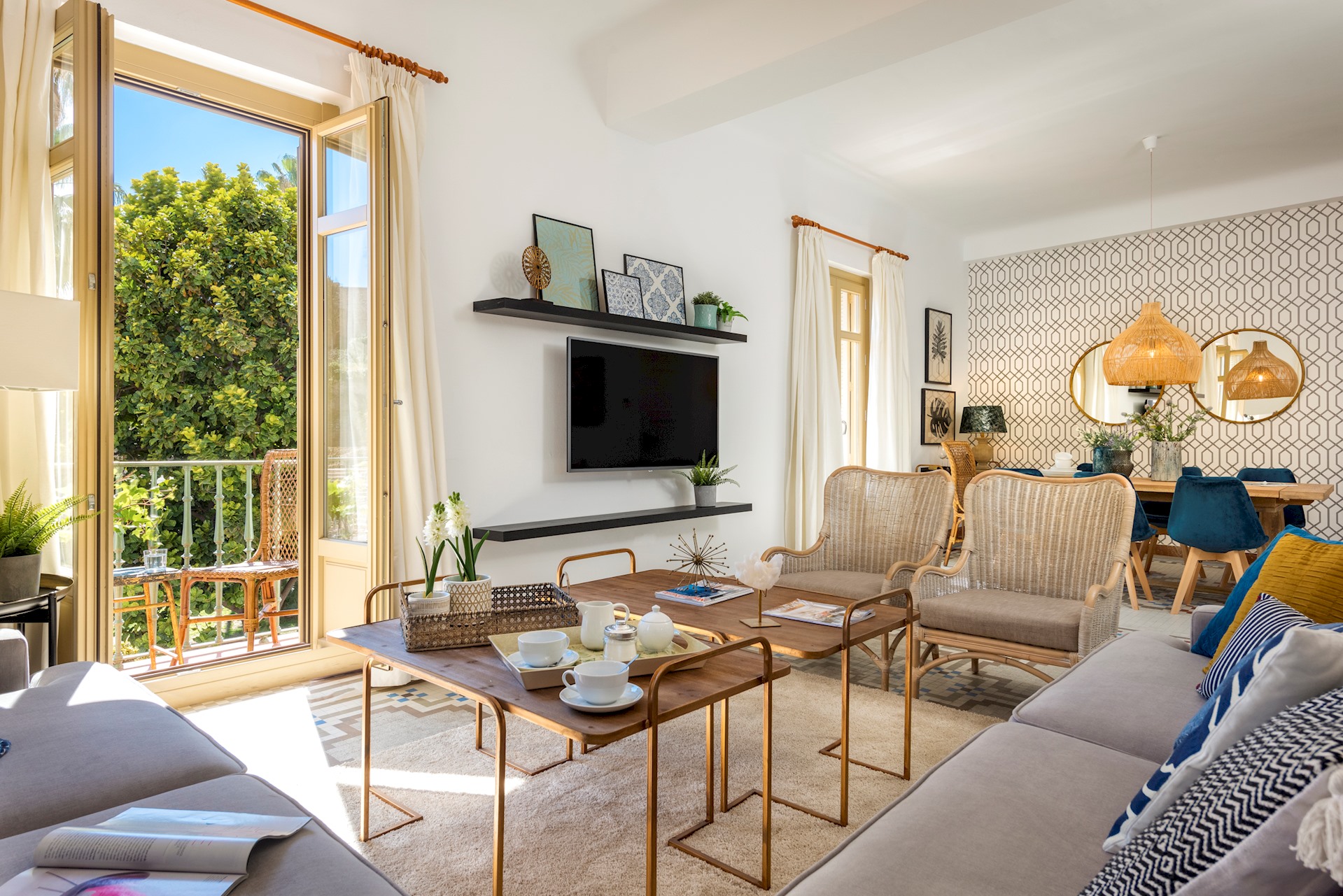 Casa Biznaga Malaga Centro Historico: 4-Bedroom Luxury Apartment with Seaview, Centro Historico Malaga