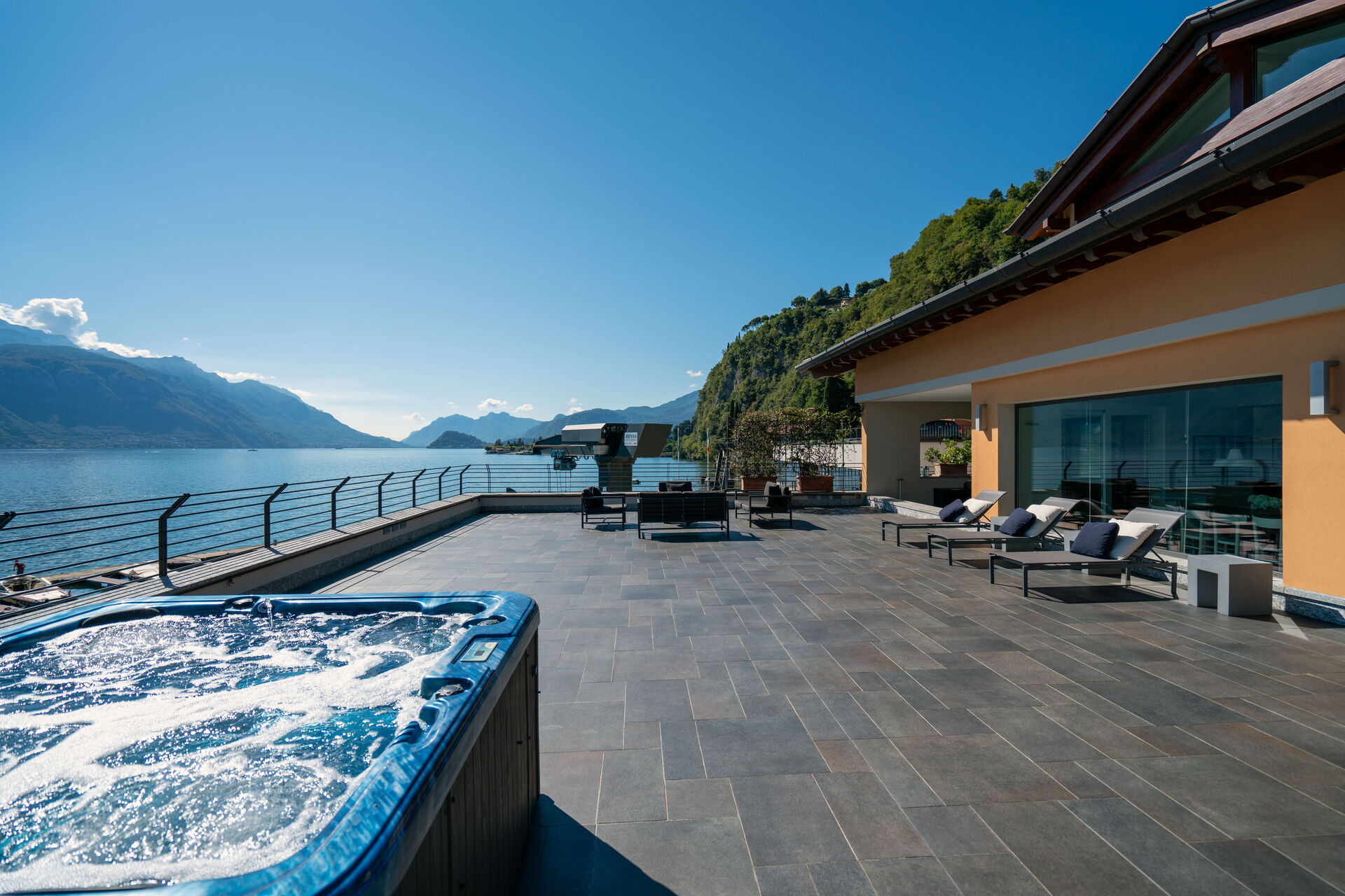 Casa Breva Menaggio Lake Como 2: Luxury 9-Bedroom House with Seaview and Beach Access, Lake Como