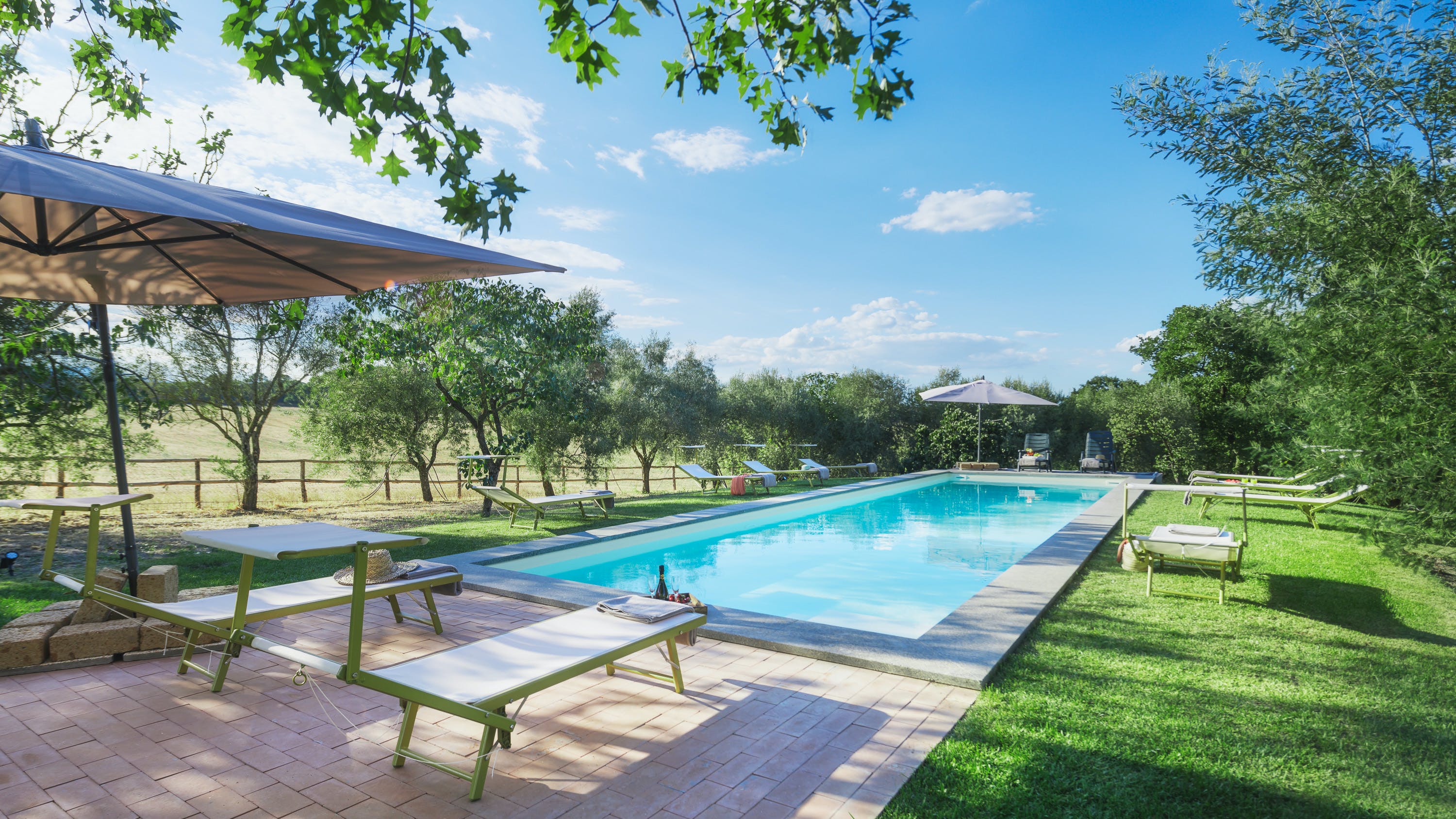 Casa Castagno Corchiano: Luxury 6-Bedroom Apartment with Pool, Tuscany