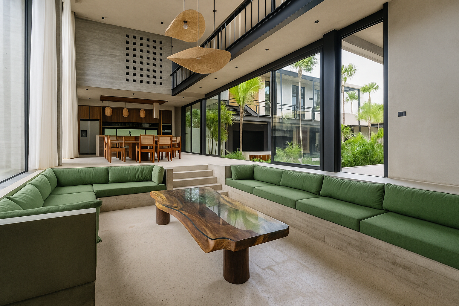 Casa Ceiba Tulum: 5-Bedroom Luxury Villa with Seaview and Pool, Tulum