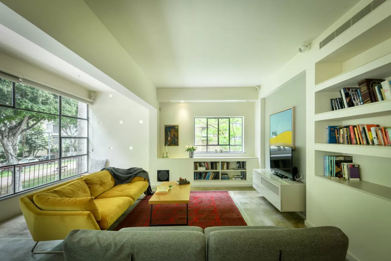 Casa Chen Sarona: Stylish 3-Bedroom Apartment Rental with Seaview and Air-Con in Sarona, Tel Aviv