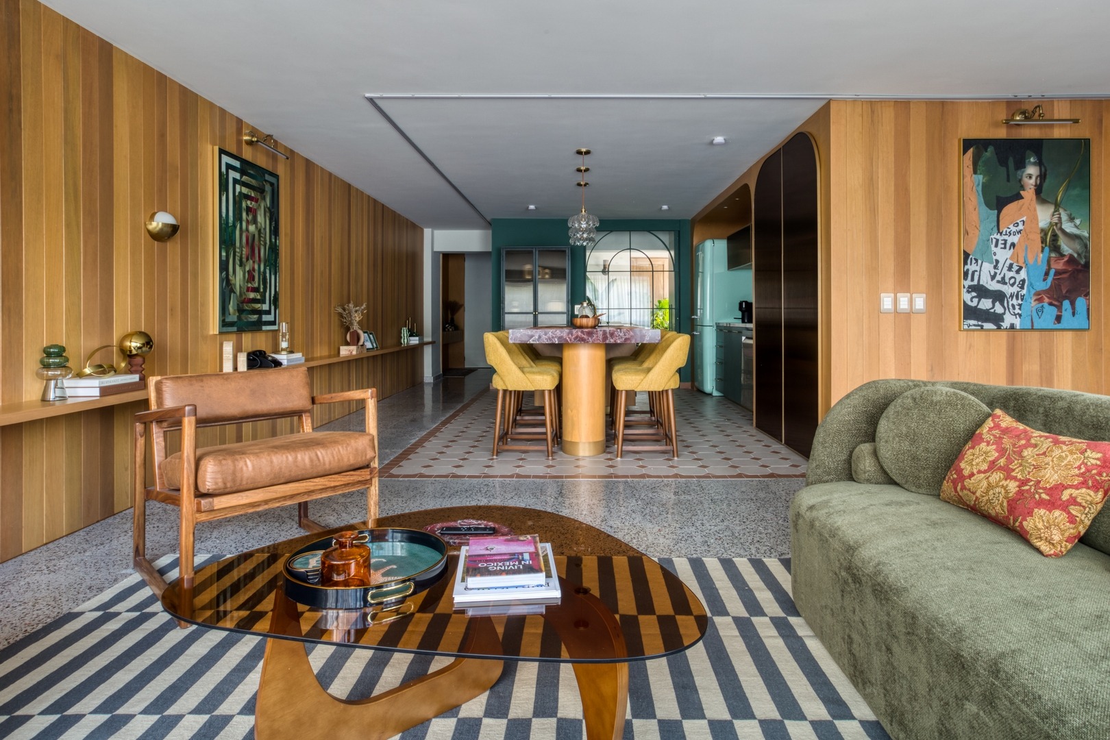 Casa Condesa Chapultepec: Spacious 3-Bedroom Family-Friendly Apartment Rental Mexico City with Remote Working Facilities