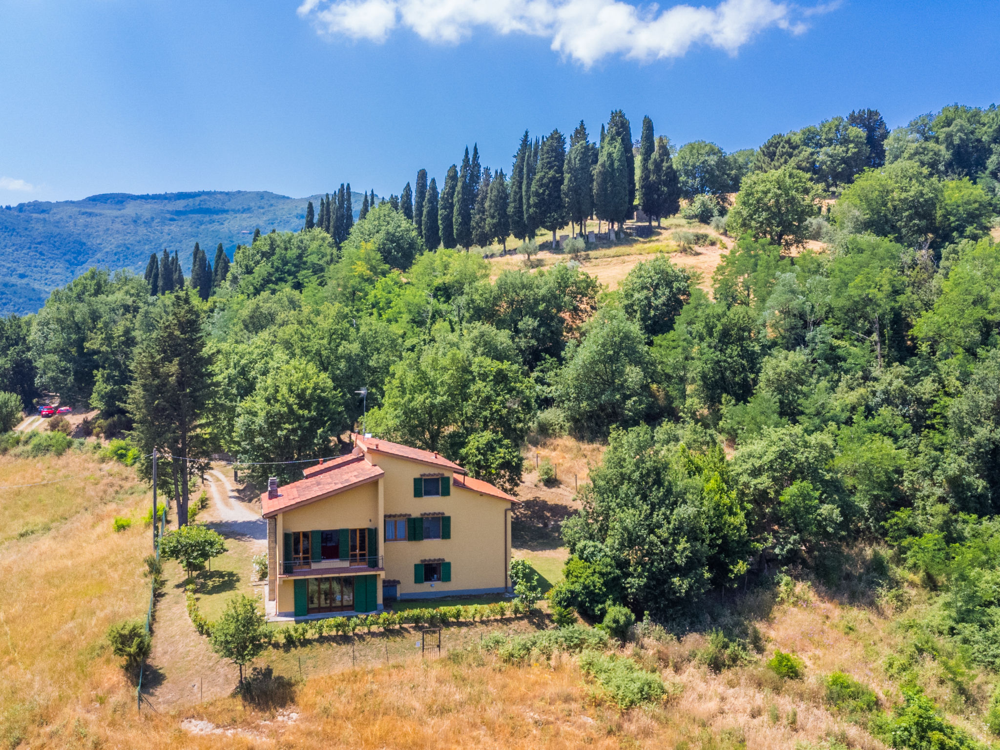 Casa Dicomano Vicchio: Spectacular 5-Bedroom Tuscan Villa with Private Pool and Countryside Views Near Florence