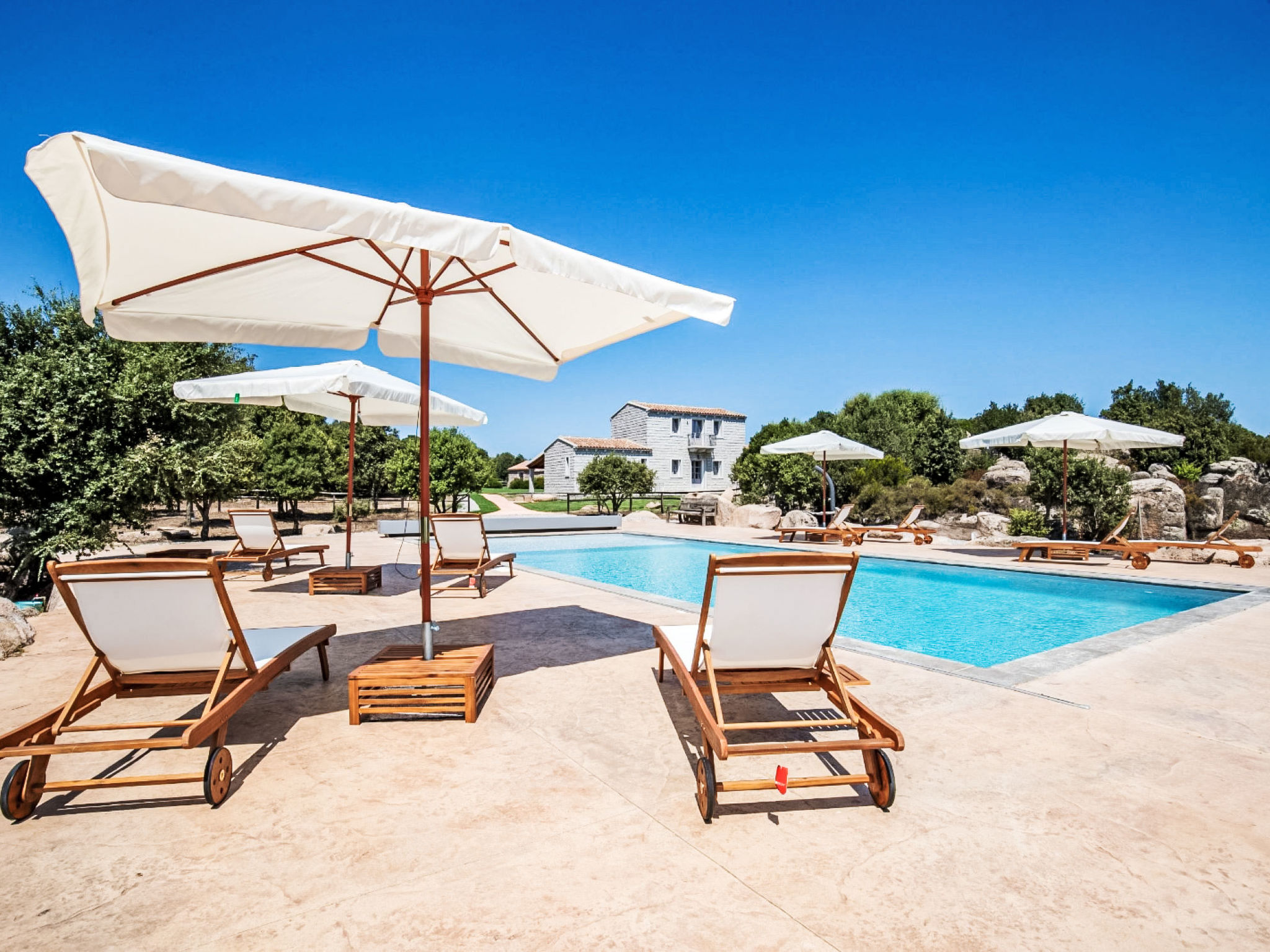 Casa Gallura Tempio: Charming 2-Bedroom Mountain View Villa with Shared Pool and Garden in Northern Sardinia