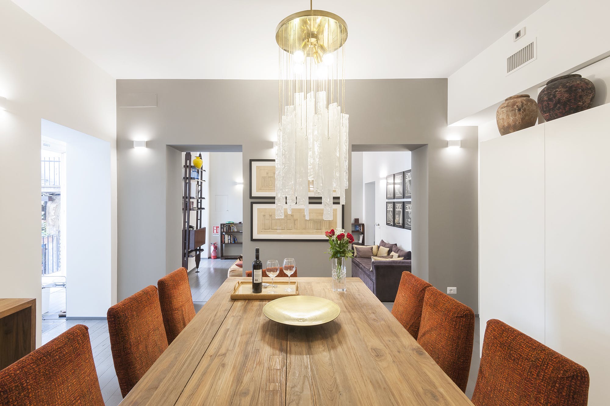 Casa Gambero Rome: Elegant 3-Bedroom Apartment with Air-Con, Rome